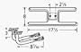Music City Metals 10902-78502 Stainless Steel Burner Replacement for Gas Grill Models Sunbeam 3788 series and Sunbeam 3798-B