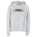 Hoodie Womens Heather Gray " BEWARE OF THE Affenpinscher " Dogs
