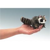 Folkmanis Mini Raccoon Finger Puppet