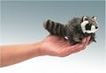Folkmanis Mini Raccoon Finger Puppet