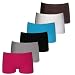 6er Set Ladies Hotpants Hipster in 6 trendigen Farben. Top Qualität in Microfaser seamless.
