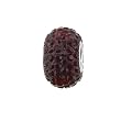 FROLIC Sterling Silver Garnet Crystal Roundel Charm