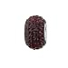 FROLIC Sterling Silver Garnet Crystal Roundel Charm