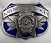 AMERICAN LAWMAN (Occupation) Enamel Pewter Buckle
