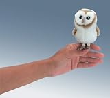 Folkmanis Mini Barn Owl Finger Puppet