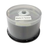 Blu-Ray BD-R 4x 25GB 100pcs Silver Shiny Top Premium Blank Media Made in Taiwan