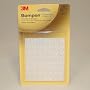 3M SJ5312 Bumpon Blister Pack, Clear 0.500" Wide x Long, 0.140"