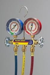 Yellow Jacket 42004 Series 41 Manifold w/ 60" Hose