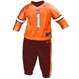 Nike - Nike Virginia Tech Hokies #1 Infant 2-Piece Football Suit