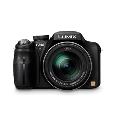 Panasonic Lumix DMC-FZ48EG-K Digitalkamera (12,1 Megapixel, 24-fach opt. Zoom, 7,5 cm (3 Zoll) Display, Bildstabilisator) schwarz