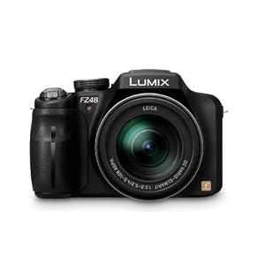 Panasonic Lumix DMC-FZ48EG-K Digitalkamera (12,1 Megapixel, 24-fach opt. Zoom, 7,5 cm (3 Zoll) Display, Bildstabilisator) schwarz