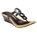 Women's Merona&reg; Eula Wedge Sandals - Brown