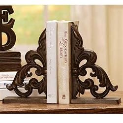 Fleur de Lis Bookends Pair