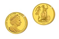 2008 British Virgin Islands Proof 999. Silver Goldclad© 250th Anniversary of the Birth of Nelson Coin