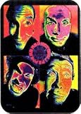 Red Hot Chili Peppers - Fractal Four Pictures of Band Members - Sticker / Decal
