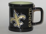 NEW ORLEANS SAINTS Ceramic Sculpted (2 ounce) SHOT MUG