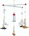 Mobile sailboat and lighthouse 7205