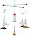 Mobile sailboat and lighthouse 7205