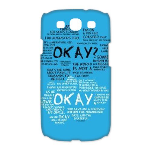 CTSLR Design Funny The Fault In Our Stars Hard Case Cover Skin for Samsung Galaxy S3 I9300-1 Pack -5