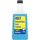 HEET KLQ-C-12PK Windshield Washer De-Icer Concentrate, 32 Fl. oz. (Pack of 12)