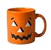 Waechtersbach Halloween Pumpkin Face Mug, Set of 4, Orange