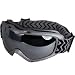 Ski- und Snowboardbrille *** Rahmenfarbe: Gunmetall-Grau Matt *** Doppelscheiben-Ausf&uuml;hrung *** FLASH-MIRROR Verspiegelung *** SUPER-ANTI-FOG Ausstattung *** Sonnenfilter: CAT 3 *** UV400, 100% UV Schutz *** Scheibenfarbe: Schwarz-Verspiegelt *** Top-Bel&uuml;ftungssystem an Ober- und Unterseite *** 40mm breites, verstellbares Band, Helmkompatibel *** Lieferumfang: Skibrille, Microfaser-Tasche mit Putztuch-Funktion !
