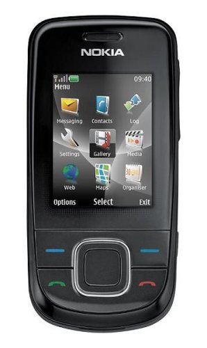 Nokia 3600 Slide Unlocked Cell Phone with 3.2 MP Camera, MP3 Player, MicroSD Slot-- International Version with No U.S Warranty (Charcoal) On Sale