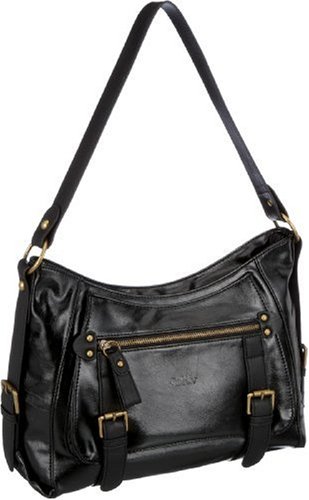 Gabor Bags Cosima 5590 60, Damen Umh&auml;ngetasche, schwarz, (schwarz 60), 31x14x24