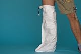 Waterproof Cast Bandage Wound Cover Protector Adult Full Leg Large XLarge