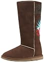 Golddigga Womens Bolt Hi Boot Chocolate