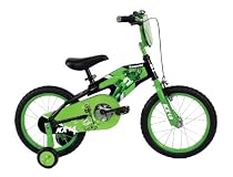 Kawasaki Mono Boys 16- Inch Bicycle, Black/Green