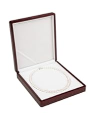 AAA 7.5-8mm White Freshwater Cultured Pearl Necklace 18in Princess