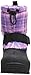Northside Frosty Boot (Toddler),Purple Plaid,10 M US Toddler