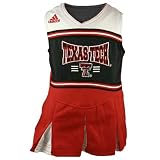 adidas Texas Tech Red Raiders Scarlet Toddler Two-Piece Cheerleader Dress