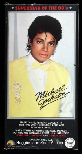 Michael Jackson Superstar of the 80's Thriller Doll