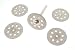5-Piece 1 Diamond Cutting Wheels for High-Speed Rotary Tools
