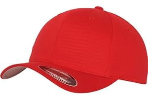 Original FLEXFIT® Baseball Cap in versch. Farben (S/M - bis 58 cm, Red)