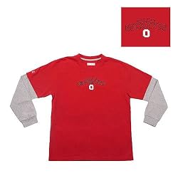 Ohio State Buckeyes NCAA "Danger" Youth Tee (Red)