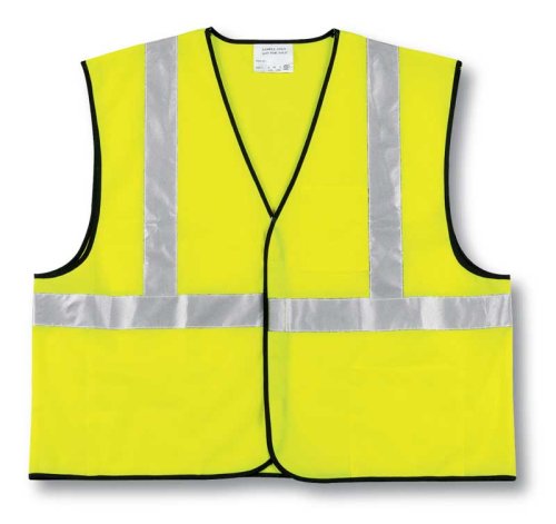 Best Price River City CVCL2SLXL Class-2 Safety Vest, Poly Lime Green with 3M Reflective Stripes, Extra Large