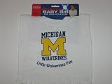 MICHIGAN WOLVERINES Team Logo Terry Velour Pullover BABY BIB