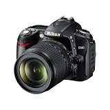 Nikon D90 SLR-Digitalkamera (12 Megapixel, Live-View, HD-Videofunktion) Kit inkl. 18-105mm 1:3,5-5,6G VR Objektiv (bildstab.)von "Nikon"