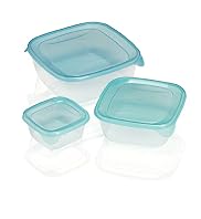 3 Square Storage Containers