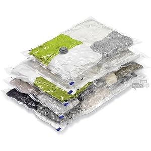 Vacuum Space Saving Storage Bag 5-Pack Combo Bags - Honey Can Do #VAC-01378