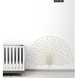Peacock Black Label Wall Decal Color: L.Beige