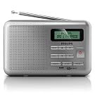 Philips AE5010/05 Portable DAB/FM Radio, Features Include; RDS, 10 Station Presets, Backlight LCD, Stereo Headphone Socket, Mains and Battery Powered!
