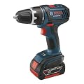 Bosch DDS181-01 18V Compact Tough Drill Driver with 2 3.0Ah Batteries, Blue