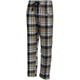 NHL Men's Anaheim Ducks Legend Flannel Pants (Black/Old Gold, Medium)