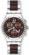 Swatch Irony Chrono Dreambrown Chronograph Ladies Watch YCS526G