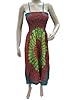 Boho Dresses Mandala Printed Bohemian Spaghetti Strap Maxi Dress