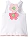 Mud Pie Little Girls' Toddler Two Piece Set Sleeveless, Owl Flower, 4T
